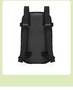 Відкрита переноска - кенгуру для котів Pet Style «Comfort Bag» Чорна S