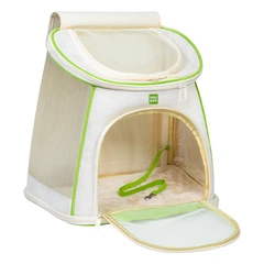 Рюкзак-перенесення для собак і кішок WAUDOG Relax Eco 40 х 40 x 26 см до 8 кг Білий