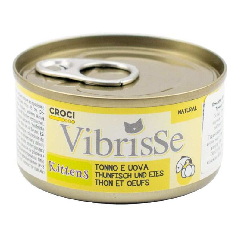 Vibrisse Корм з тунець яйця для кошенят