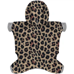Комбінезон для собак WAUDOG Clothes, малюнок "Леопард", софтшел, XS22 (301-4066)