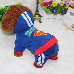 Комбінезон для собак Pet Style "Superman" Синій XL