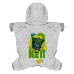 Комбінезон для собак WAUDOG Clothes, малюнок "Джокер", софтшелл, розмір S40 (307-2008)