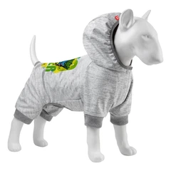Комбінезон для собак WAUDOG Clothes, малюнок "Джокер", софтшелл, розмір S40 (307-2008)