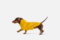 Noble Pet Дощовик з капюшоном для собак Noblepet Moss Yellow, одяг для собак унісекс, M-Long (M4106/M-Long)