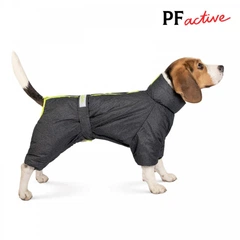 Комбінезон для собак Pet Fashion Cold сірий на зиму з поліестеру розмір XS