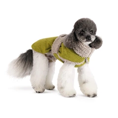 Попона для собак Pet Fashion Gigi фісташковий на осінь текстильний розмір бежевий розмір XXS
