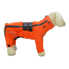 Комбінезон-дощовик для такс, коргі Derby Dog Suit Orange D-S