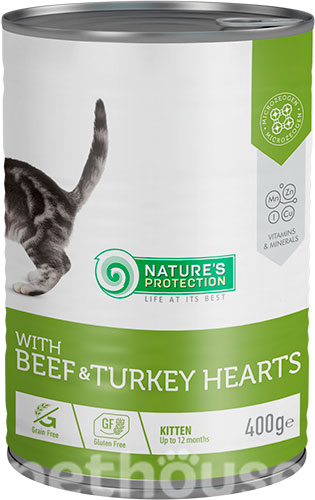 Nature's Protection Корм з яловичиною для кошенят