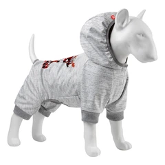 Комбінезон для собак WAUDOG Clothes, малюнок "Харлі Квін", софтшелл, L50, B 65-72 см, З 42-48 см