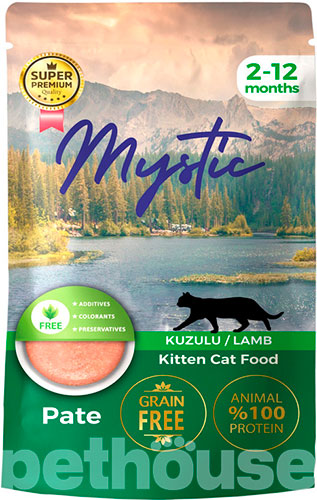Mystic Паштет з курка м'ясо та м'ясні субпродукти ягня для кошенят