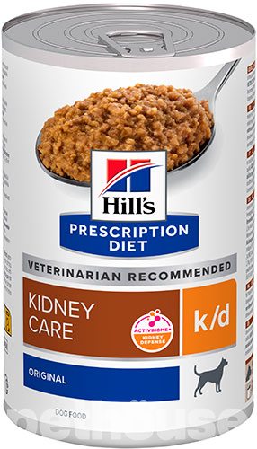 Hill's (Хіллс) Prescription Diet k / d Kidney Care - Корм-дієта для собак при хронічних захворюваннях нирок та серця