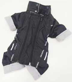 Matys Комбінезон для собак фліс 3XL/ 43х64+6 см чорний