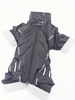 Matys Комбінезон для собак фліс 3XL/ 43х64+6 см чорний