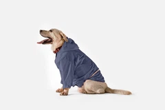 Noble Pet Дощовик з капюшоном для собак Noblepet Blue, Yellow, одяг для собак унісекс, 2XL (M4106/2XL-Blue)