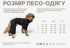 Зимовий комбінезон ДЛЯ ТАКС Дівчат пудра Dogs Bomba RT-34/1