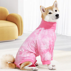 Піжама/попона для собак Derby Professional Dog Recovery Suite, Pink, S