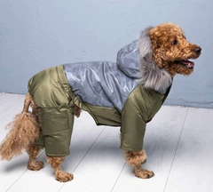 Зимовий комбінезон з світловідбиваючої тканини камуфляж Dogs Bomba A-78/2 Різнокольоровий (A-78/2)