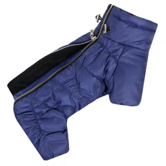 Зимовий комбінезон для собак Dogs Bomba Comfort NEW синій R-69 8р