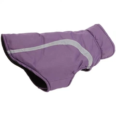 Spargo Куртка для собаки або кота із світловідбиваючими елементами, утеплена, длина 40 см., фіолетова, розмір М