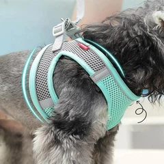 Без бренду Шлея-жилет світловідбиваюча для кішок та собак Harness Vest XS Blue