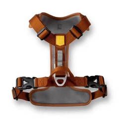 Шлейка для собак Woolly Wolf Roam Harness Terracotta Ripple пом'якшена XL