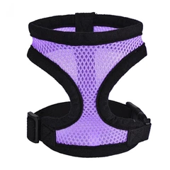 Без бренда Шлея для собак та котів Сітка Size S Purple шия 25 обхват грудей 30-38 см