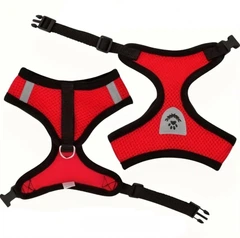 Xtep Шлея з повідцем для собак та кішок "DJON" Red Size M