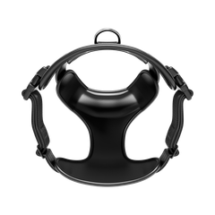 Анатомічна шлея для собак BullyBillows Premium Comfort Harness M: ОШ 35-53 см, ОГ 64-78 см Чорний