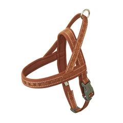 Пом'якшена шлея для собак Hurtta Casual harness ECO 30-35 Коричневий