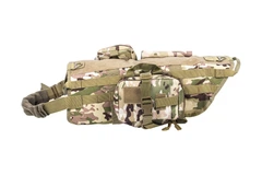 Без бренда Тактична шлейка-жилет Heavy Duty для собак з сумками для дресирування, Large