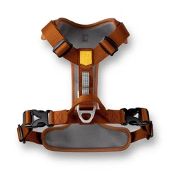 Шлейка для собак Woolly Wolf Roam Harness Terracotta Ripple пом'якшена L