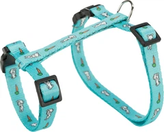 Шлея з повідцем для кролика Trixie блакитна 25-44 см TX-6263