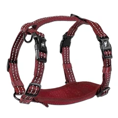 Шлейка нейлонова для собак Alcott Adventure L- червона