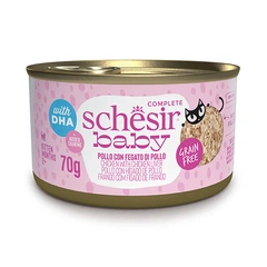 Schesir Корм з куркою для кошенят