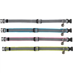 Нашийник Trixie для котів світловідбиваючий з дзвіночком поліестеровий