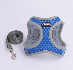 Xtep Шлея з повідцем для собак "YOKKIN" Blue Size S