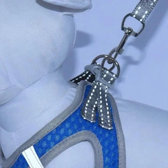 Xtep Шлея з повідцем для собак "YOKKIN" Blue Size S