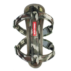 Шлея EzyDog Chest Plate Green Camo розмір XXSmall 24-38 см для собак вагою 1-3 кг