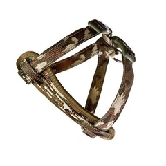 Шлея EzyDog Chest Plate Green Camo розмір XXSmall 24-38 см для собак вагою 1-3 кг
