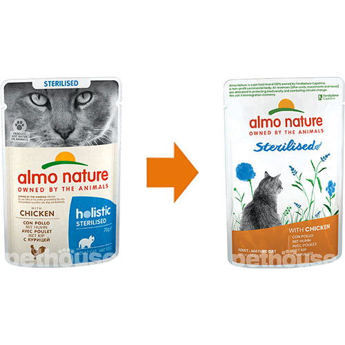 Almo Nature Корм з курка рис для котів