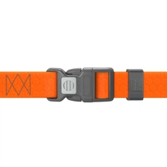Collar Шлея для собак водостійкий WAUDOG з QR-паспортом, S, Ш 15 мм, А 28-42 см, 34-51 см, помаранчевий