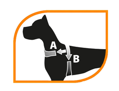 Шлея для собак Ferplast Sport Dog P XS нейлонова A: 39 см B: 48-58 см 78004519