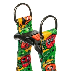Hi Dog Шлея ТМ HiDOG "Crazy green fruits", розмір S (обхват грудної клітини 40-56см, ширина-10мм)