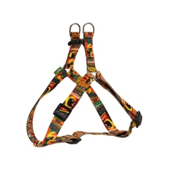 Hi Dog Шлея ТМ HiDOG "Africa", розмір L (обхват грудної клітини 50-81см, ширина-25мм)