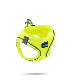 Happet Шлейка AirComfort (шия 42-54см) (груди 54-60см) 12-16кг, XL, Неоново-лаймовий