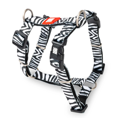Max & Molly Urban Pets Шлейки для собак Max & Molly H-Harness Zebra з принтом Зебра, XS