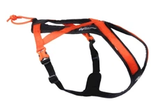 Non stop dogwear Шлейка для собак Rush harness Non-stop dogwear Чорний/Помаранчевий 5