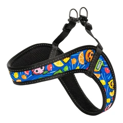 Hi Dog Шлея HIDOG COMFORT Crazy blue fruits XXS 28-34см (135/1058)