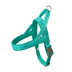 Пом'якшена шлея для собак Hurtta Casual harness ECO 45-55 Бірюзовий
