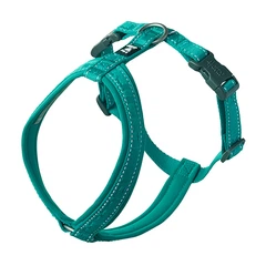 Анатомічна шлейка для собак Hurtta Casual Y-harness 45-55 Бірюзовий